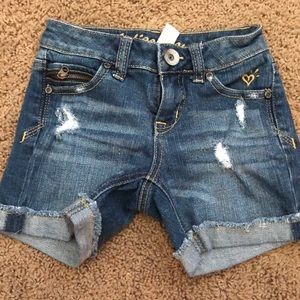 Ripped Jean shorts